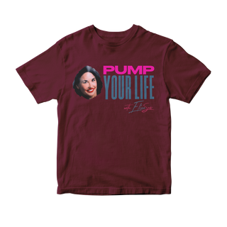 Nome do produtoCamiseta Pump Your Life with ElisaSue (The Substance - A Substância)