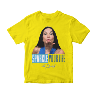 Nome do produtoCamiseta Sparkle Your Life with Elizabeth (The Substance - A Substância)