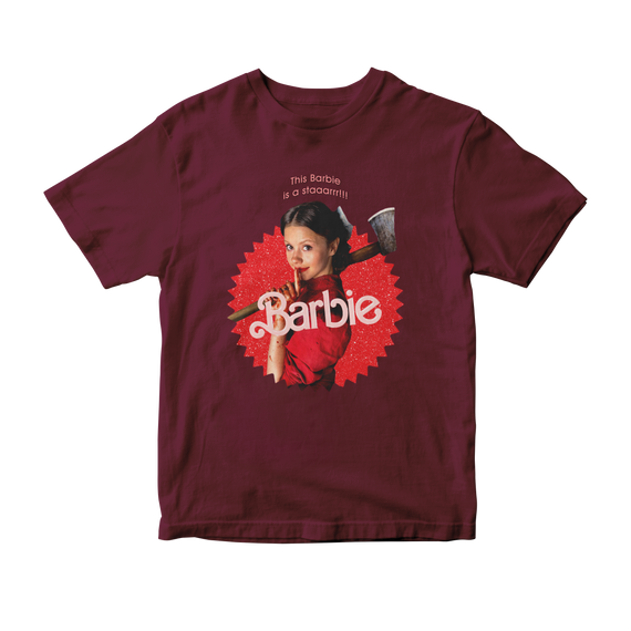 Camiseta Barbie Pearl Red