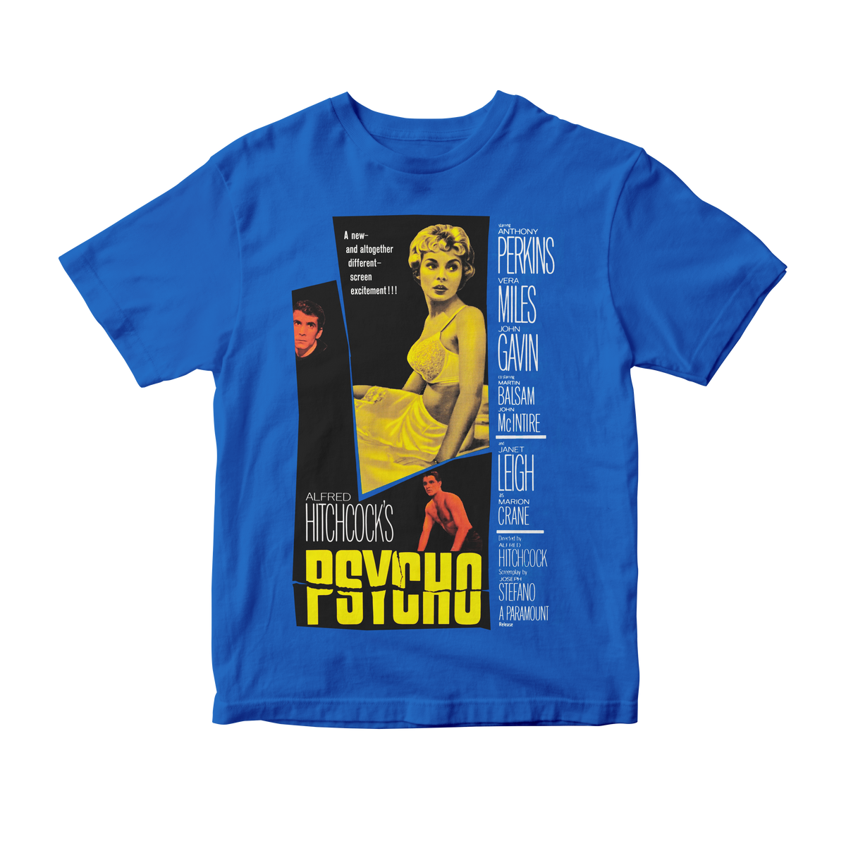 Nome do produto: Camiseta Psycho - Psicose (Alfred Hitchcock)