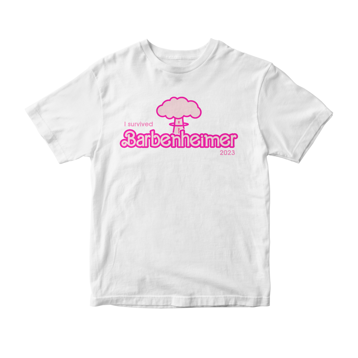 Nome do produto: Camiseta Barbenheimer 2023 (Barbie x Oppenheimer)