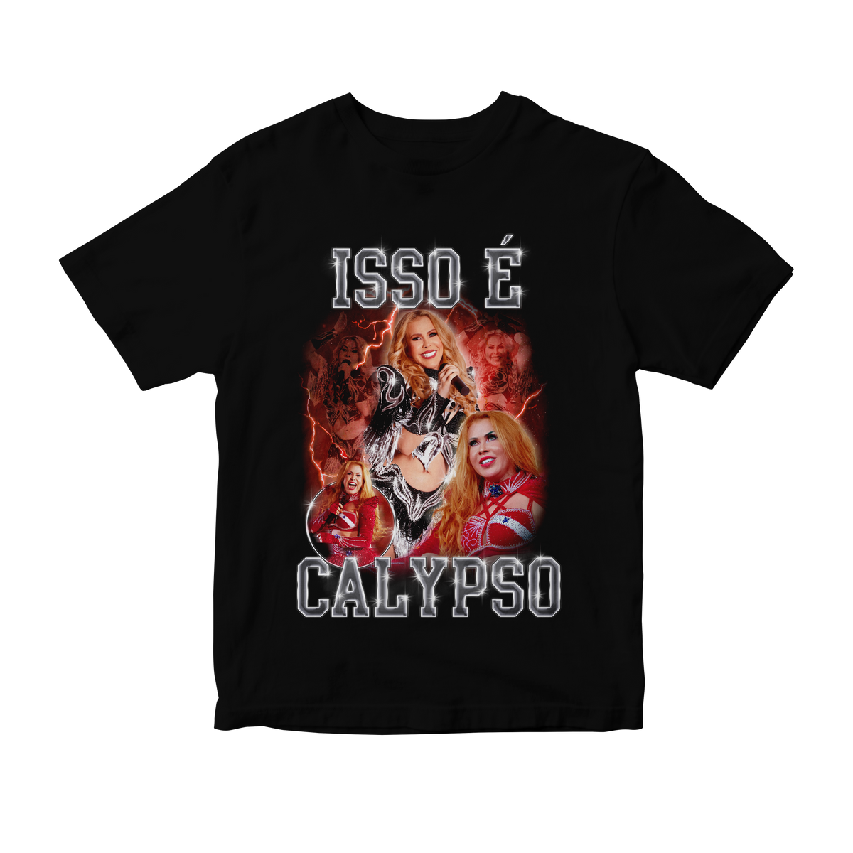 Nome do produto: Camiseta Isso é Calypso - Joelma