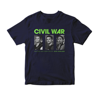 Nome do produtoCamiseta Civil War - Guerra Civil (Alex Garland)