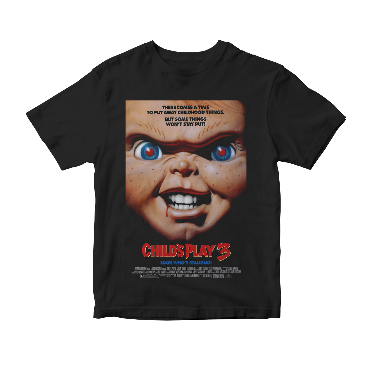 Nome do produto: Camiseta Child\'s Play 3 - Brinquedo Assassino 3 (Chucky)