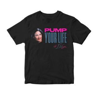 Nome do produtoCamiseta Pump Your Life with ElisaSue (The Substance - A Substância)