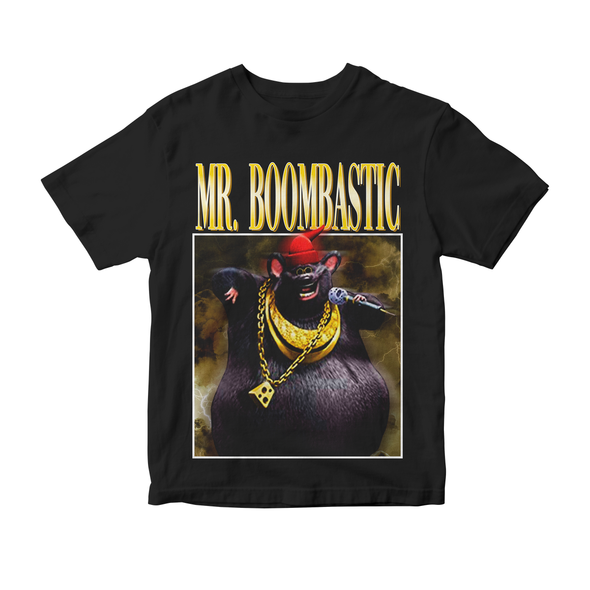 Nome do produto: Camiseta Mr. Boombastic - O Segredo dos Animais