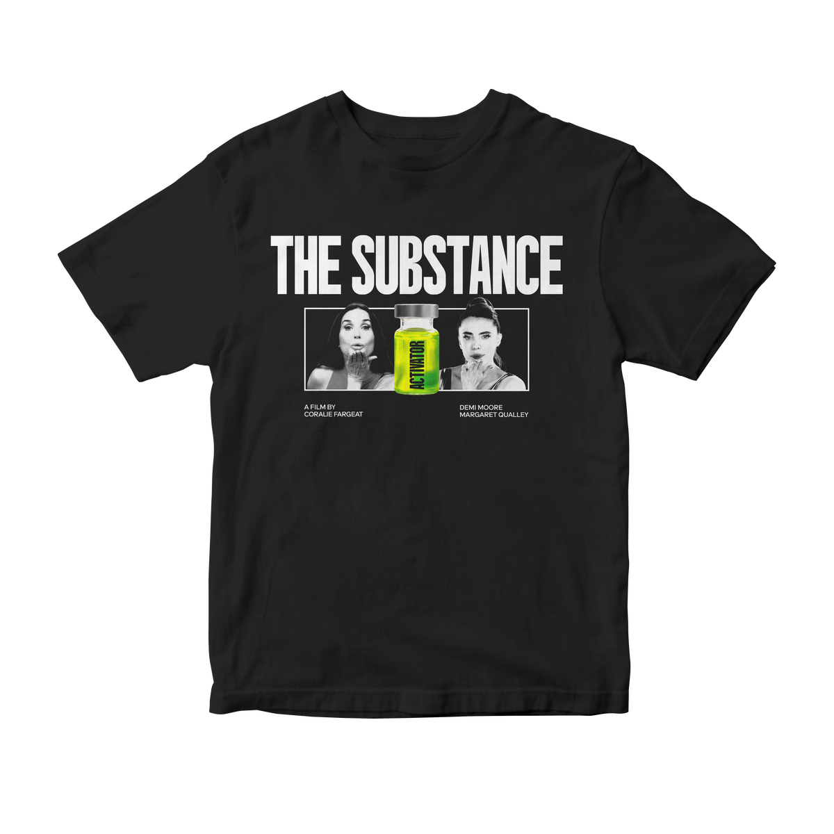 Nome do produto: Camiseta The Substance - A Substância (Black)