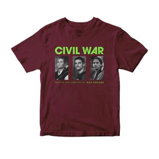 Nome do produtoCamiseta Civil War - Guerra Civil (Alex Garland)