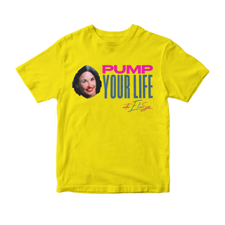 Nome do produtoCamiseta Pump Your Life with ElisaSue (The Substance - A Substância)