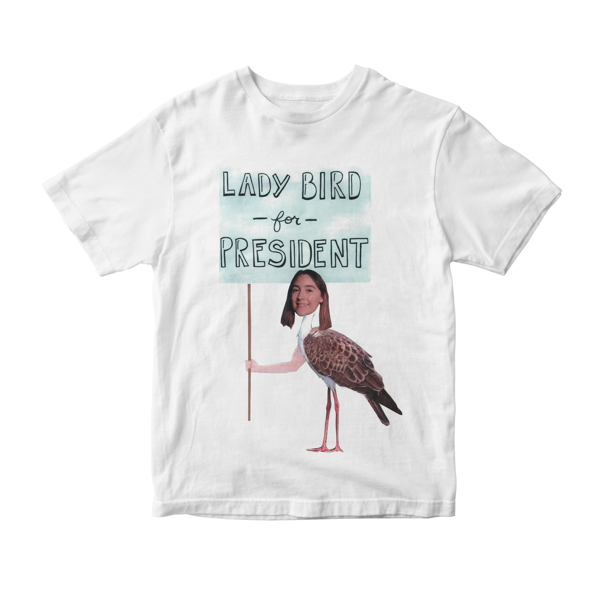 Nome do produto: Camiseta Lady Bird for President