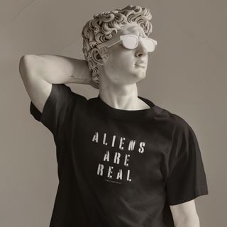 Nome do produtoAliens Are Real | Camiseta Unissex