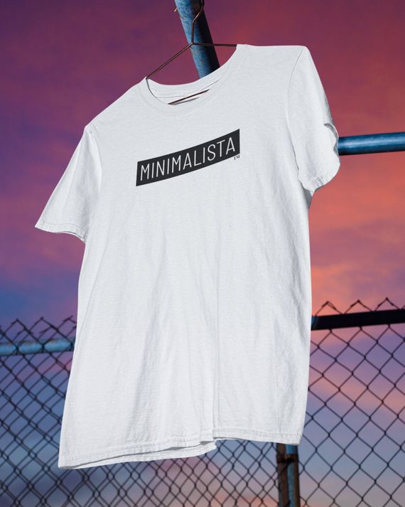 Sou Minimalista | Camiseta Unissex