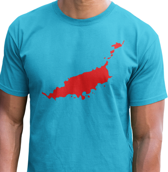 Camiseta Mapa Laranja