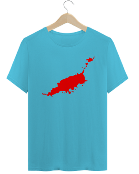 T-Shirt Mapa Laranja