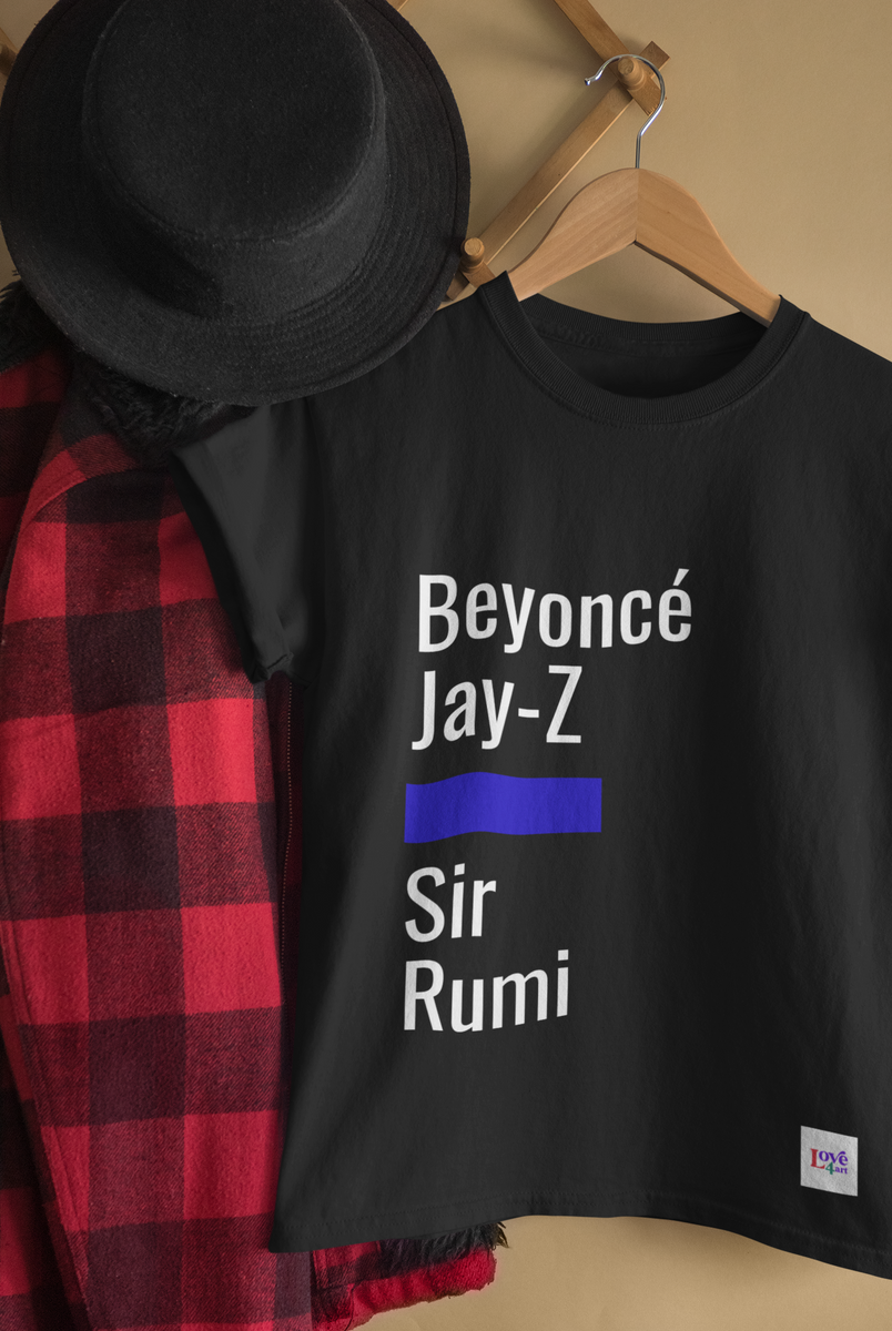 Nome do produto: ARTISTAS - Beyoncé Jay-Z Blue Sir Rumi