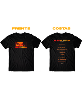 Nome do produtoCAMISETA - KOYOFFE | HEMERA Setlist (Frente/Costas) 