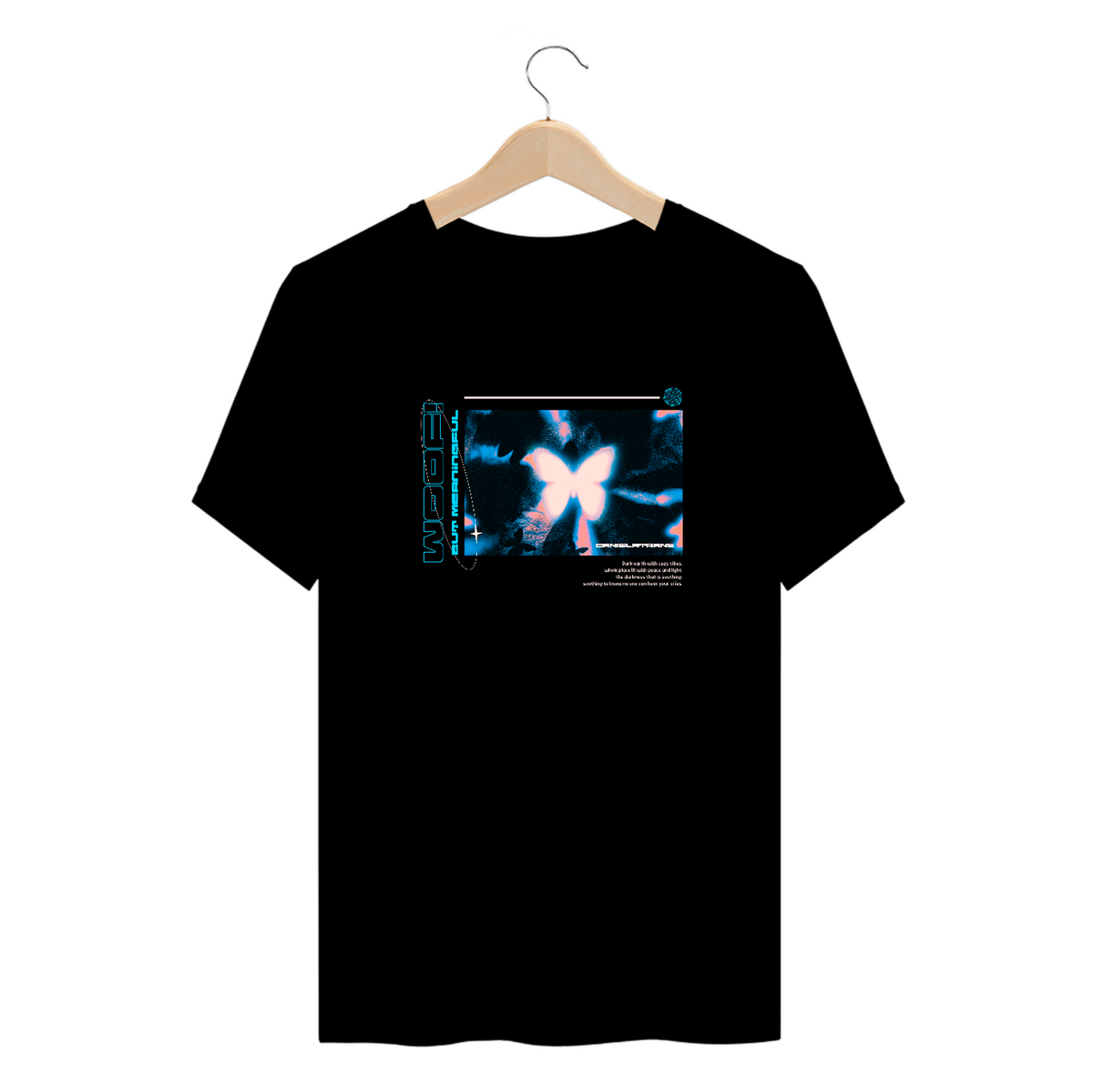 Nome do produto: CAMISETA - W0OF! BLUTTERFLY