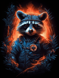 Nome do produto23M015 - Rocket Raccoon