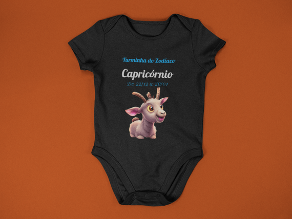 Body Bebê Signo Capricórnio