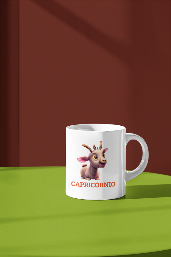 Caneca Signo de Capricórnio