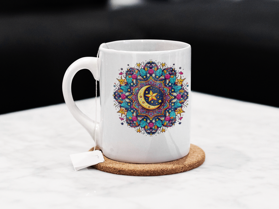 Caneca Mandala Alegria da Lua