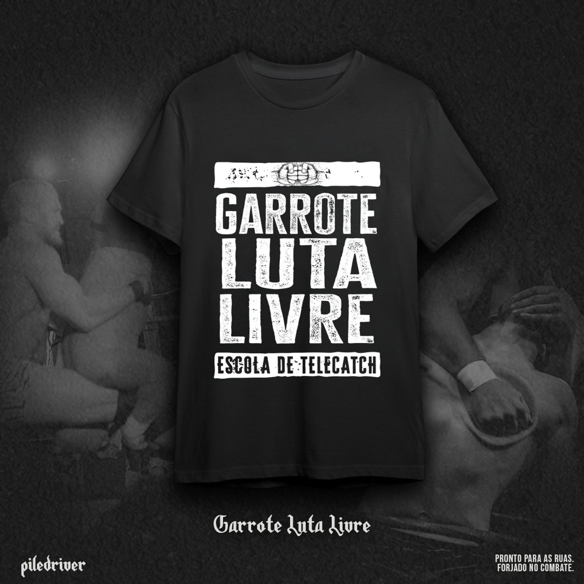 Nome do produto: Camiseta Garrote Luta Livre