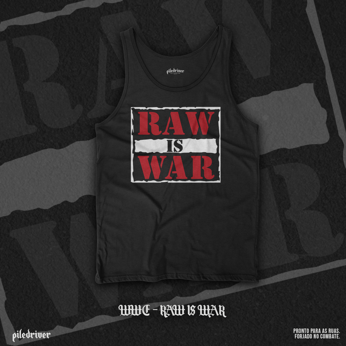 Nome do produto: Regata WWE - Raw is War