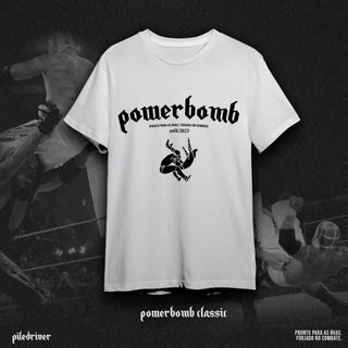 Nome do produtoCamiseta Powerbomb Classic - Branca