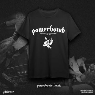 Nome do produtoCamiseta Powerbomb Classic - Preta