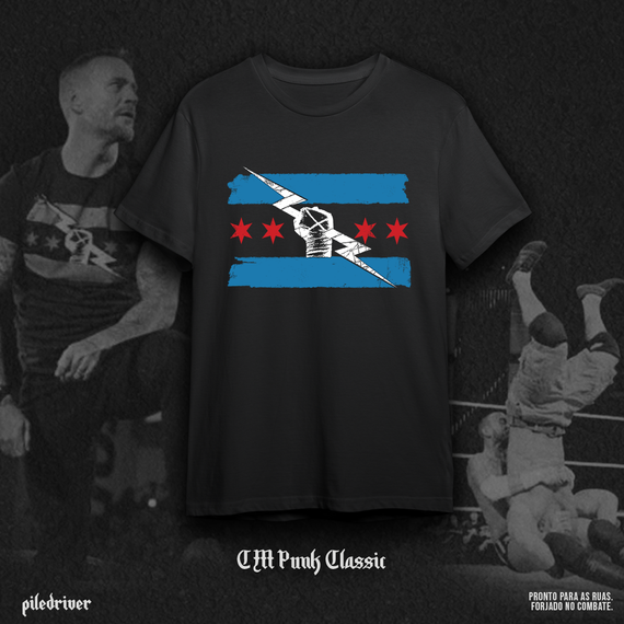 Camiseta CM Punk Classic