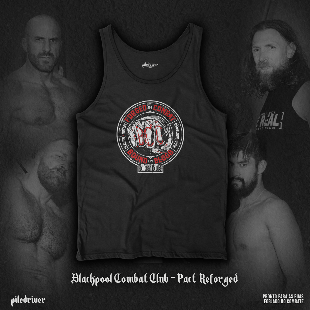 Nome do produto: Regata Blackpool Combat Club - Pact Reforged