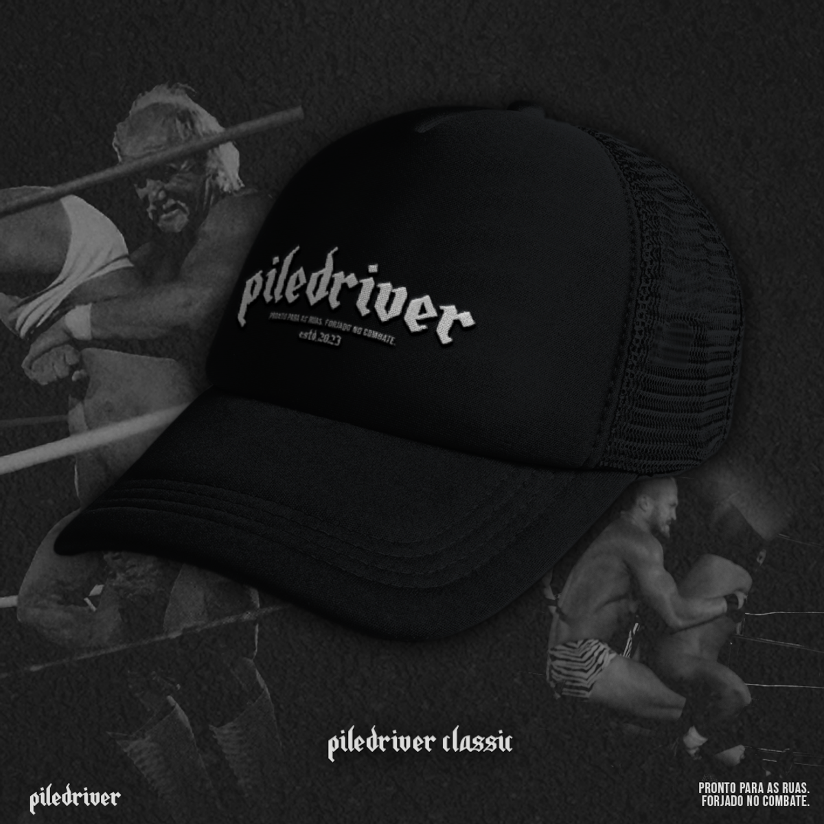 Nome do produto: Boné Trucker - Piledriver Classic