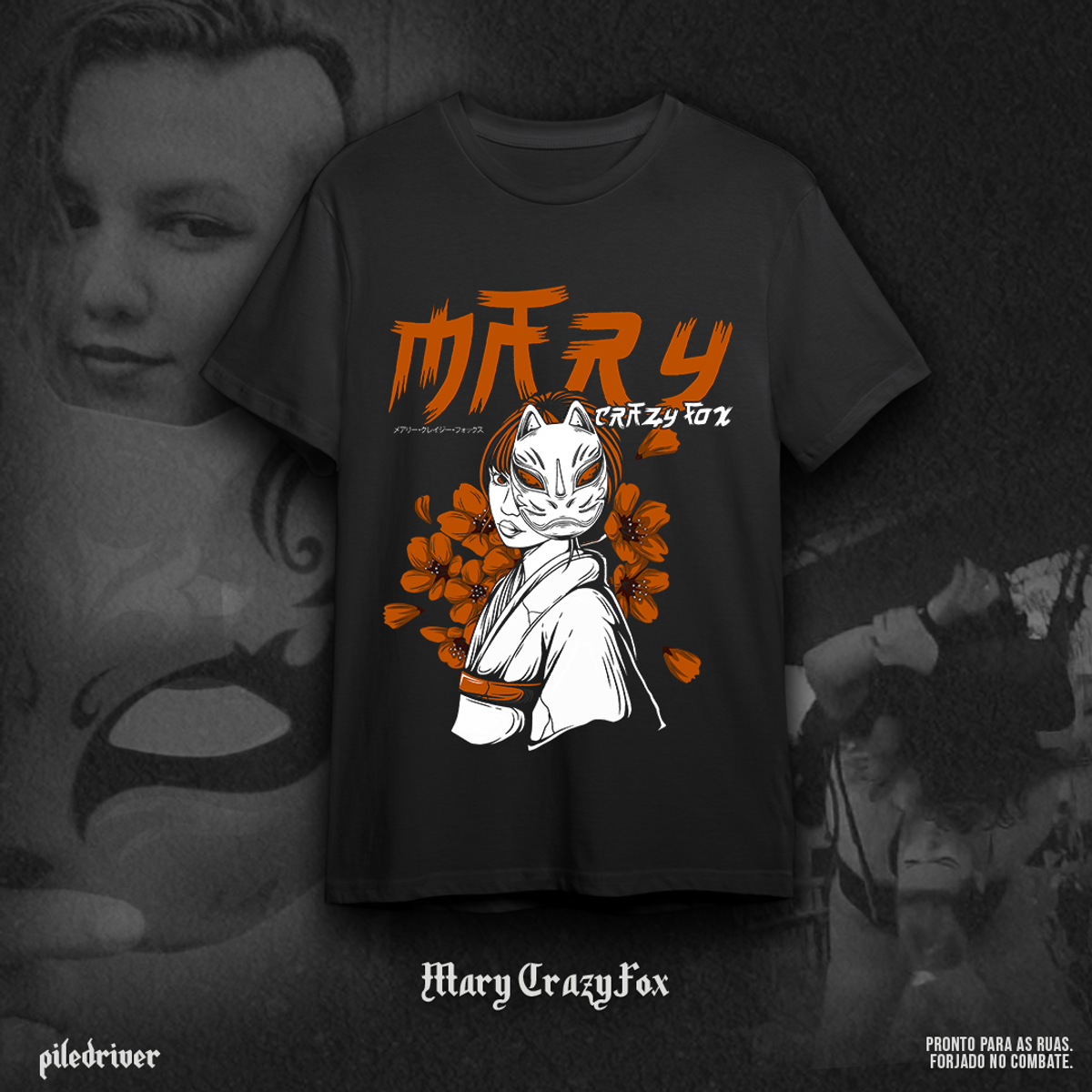 Nome do produto: Camiseta Mary Crazy Fox