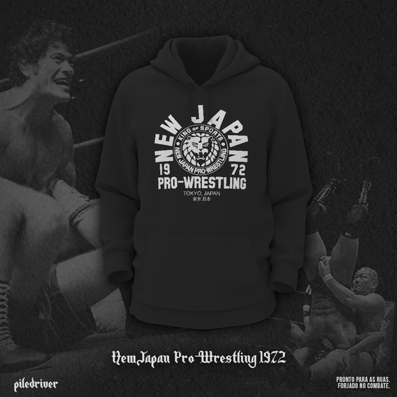 Moletom New Japan Pro-Wrestling 1972
