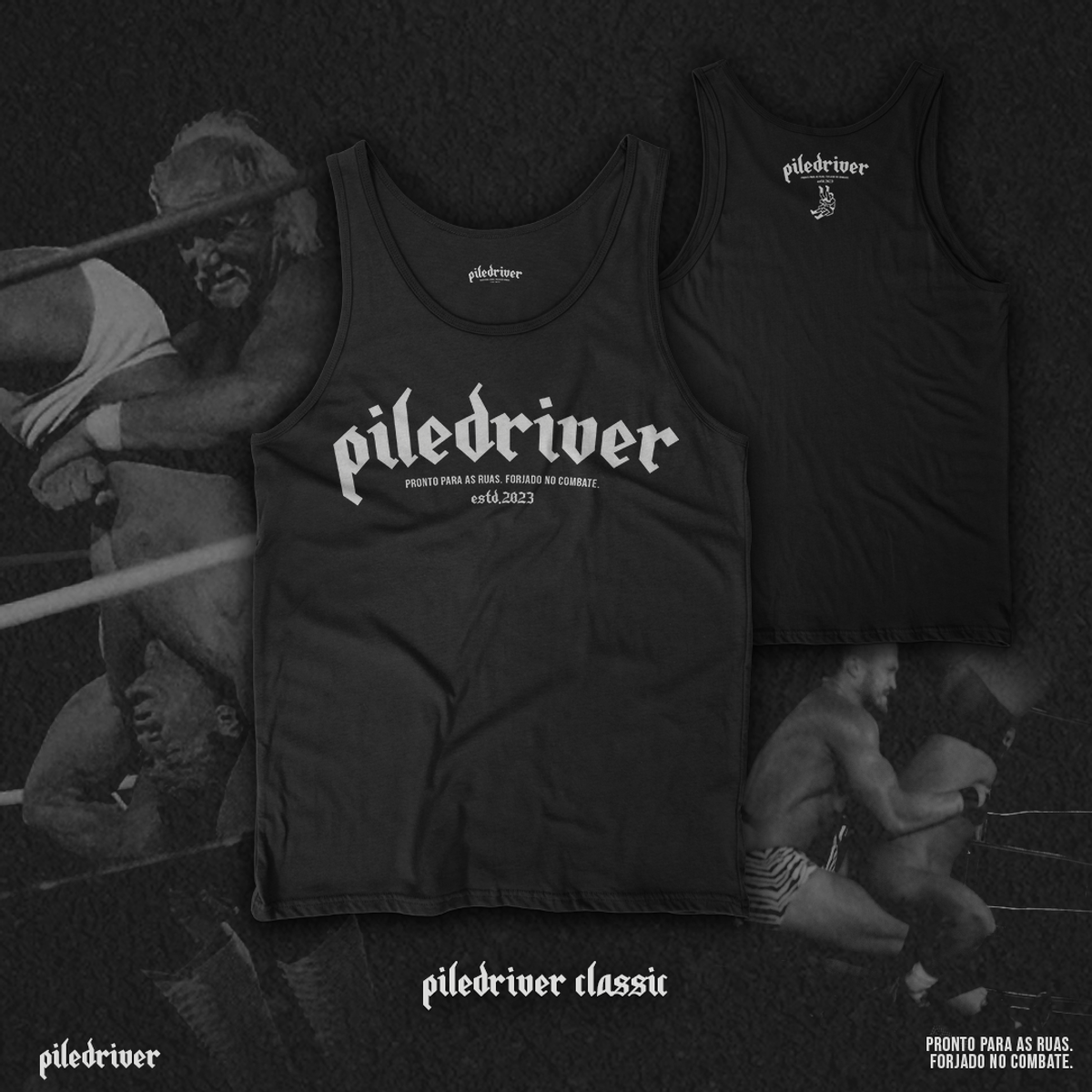 Nome do produto: Regata Piledriver Classic - Preta