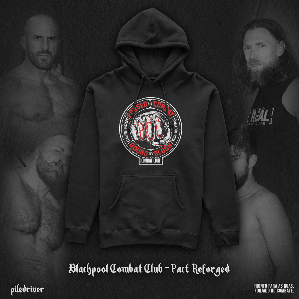 Nome do produto: Moletom Blackpool Combat Club - Pact Reforged