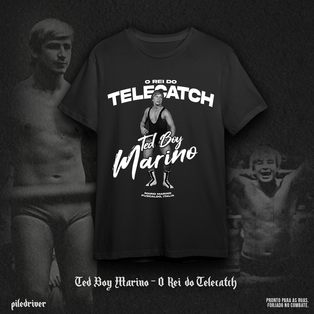 Nome do produto: Camiseta Ted Boy Marino - O Rei do Telecatch