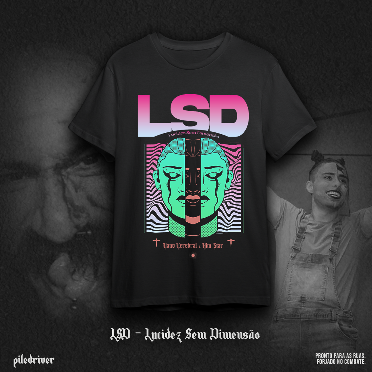 Nome do produto: Camiseta [LSD] Lucidez Sem Dimensão 