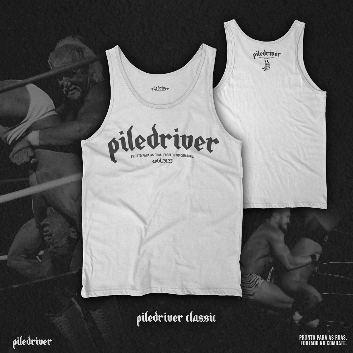 Nome do produto: Regata Piledriver Classic - Branca