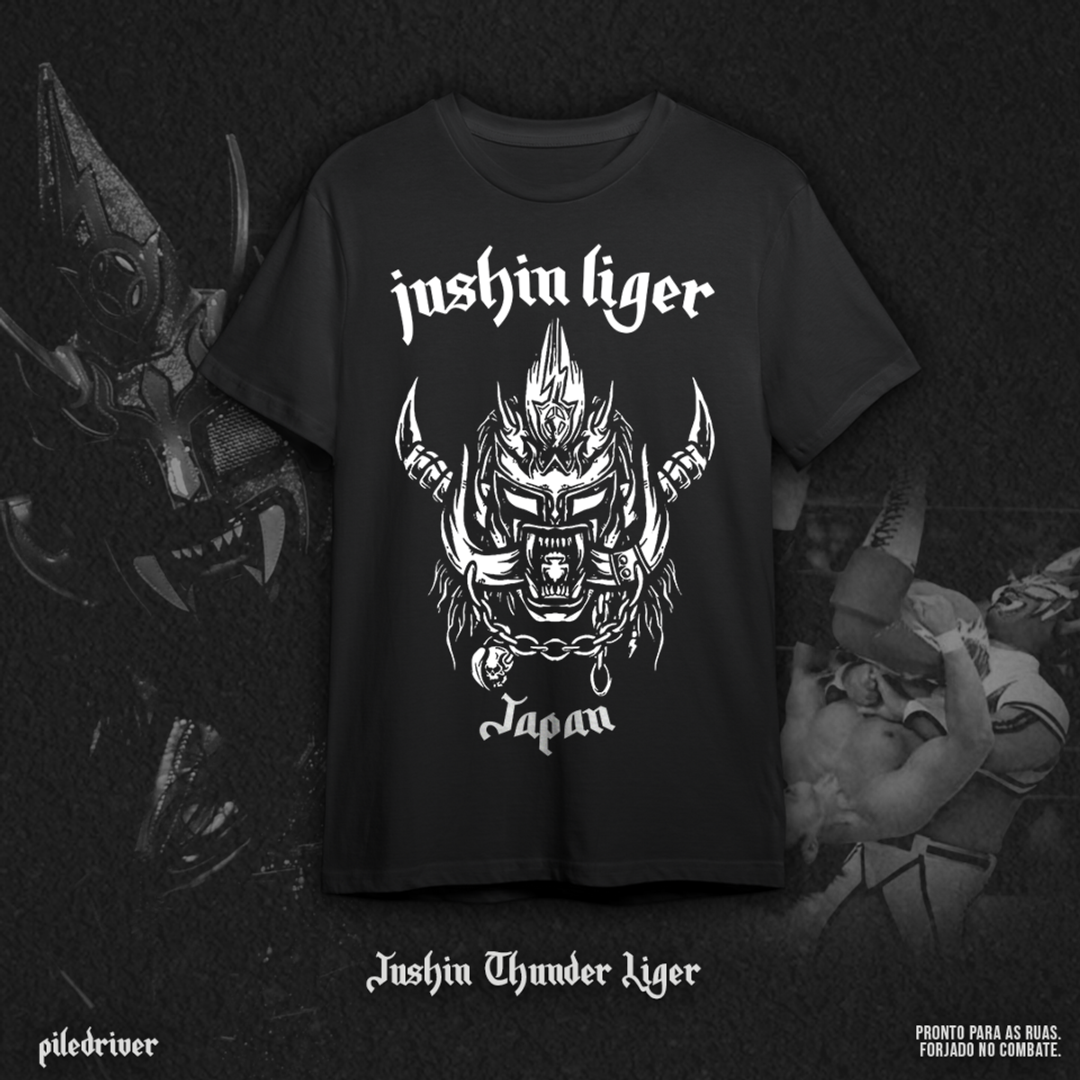 Nome do produto: Camiseta Jushin Thunder Liger