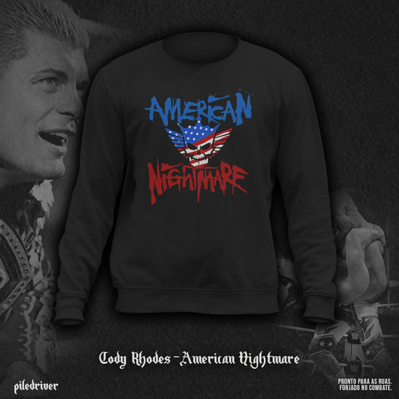 Moletom Cody Rhodes - American Nightmare
