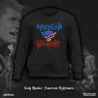 Nome do produtoMoletom Cody Rhodes - American Nightmare