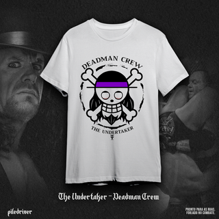 Nome do produtoCamiseta The Undertaker: Deadman Crew - Branca