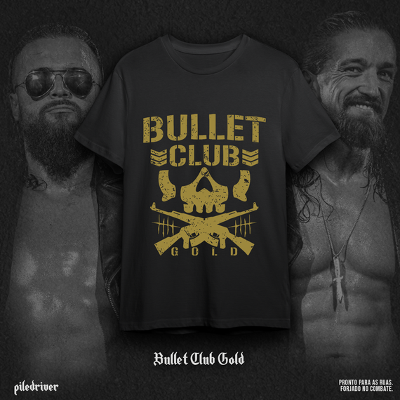 Camiseta Bullet Club Gold