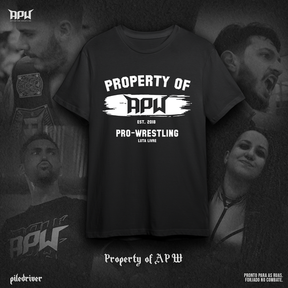 Camiseta Plus Size Property of APW