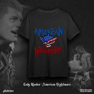 Nome do produtoCamiseta Cody Rhodes - American Nightmare