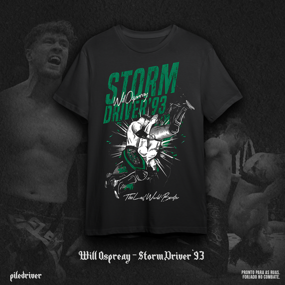 Camiseta Will Ospreay - Storm Driver’93