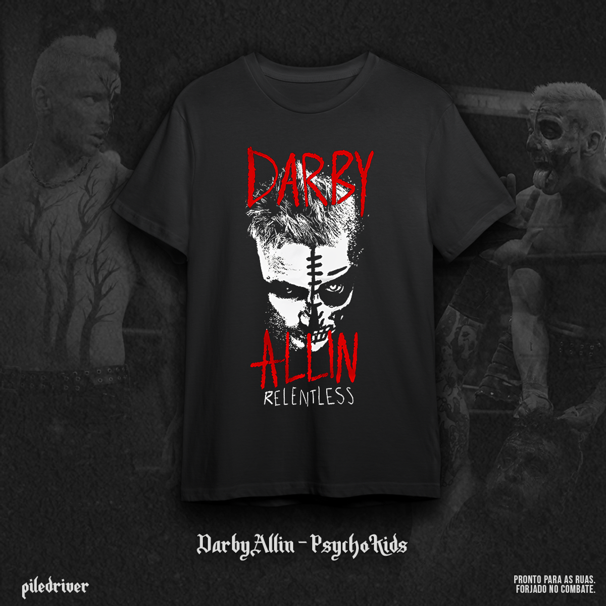 Nome do produto: Camiseta Darby Allin - Psycho Kids