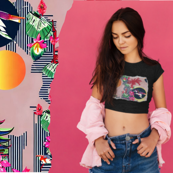 CROPPED QUALITY TROPICAUÊ PADRÃO TOP DE LINHA