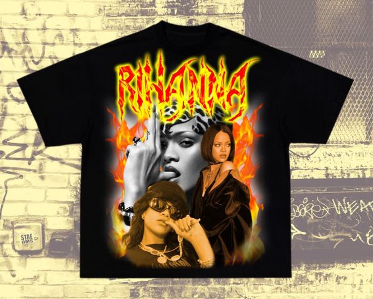 Nome do produto: Camiseta Rihanna